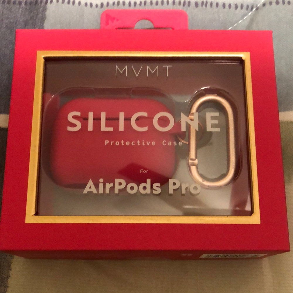 MVMT Pink Silicone Case for AirPods Pro